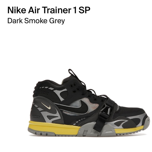Nike Air Trainer 1 SP dark smoke grey, size 10 men’s, brand new in the box.